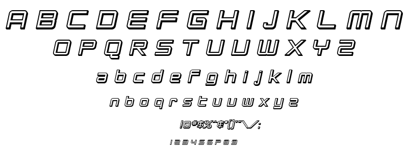 SF Chromium 24 font
