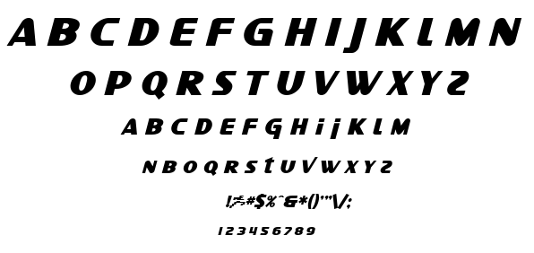 SF Intellivised font