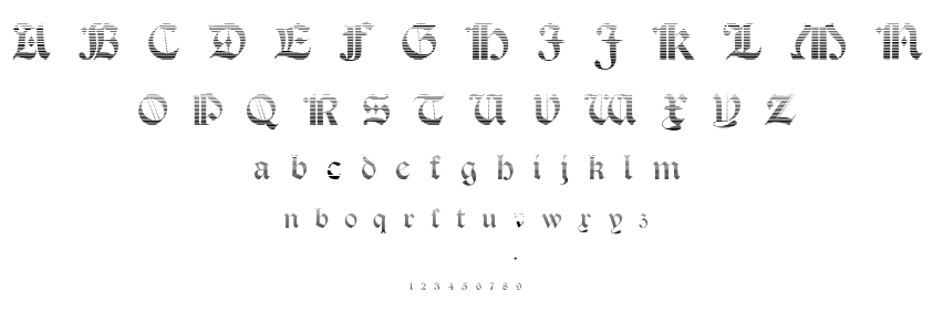 Salterio font