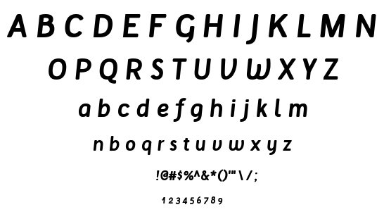 Tellural font