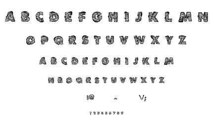 VTKS Love and Peace font
