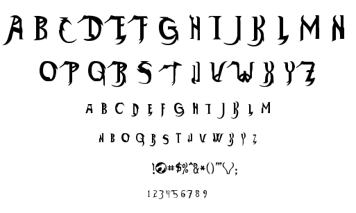 Thundara font