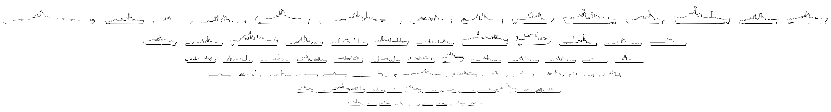 US Navy font