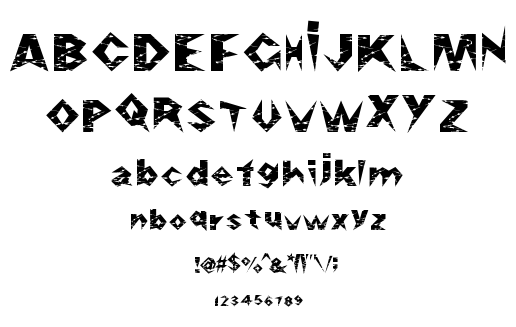 RazorSlice font