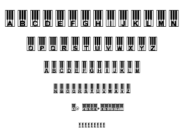 Willies Piano Tuned font