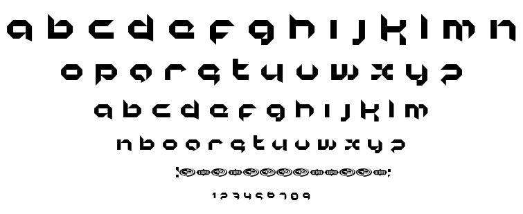 Korunishi font