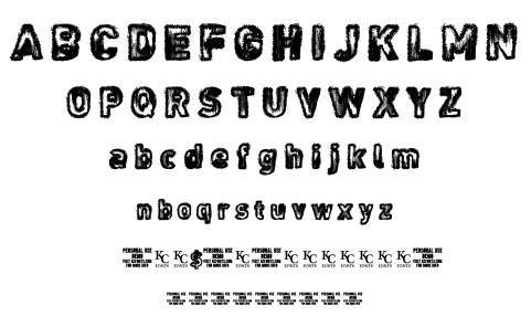 Noises in the Attic font