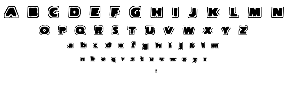 Note of Terror font