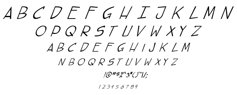 Steet Cred font