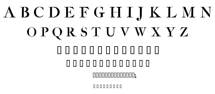 AMARFIL font