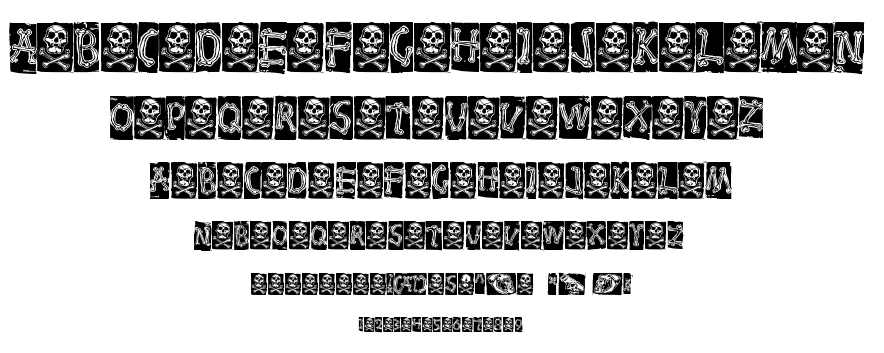 Bones font