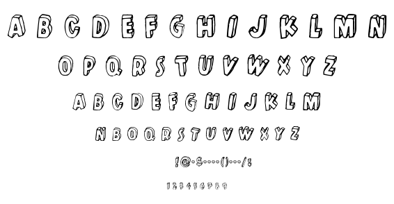 Kulminoituva font