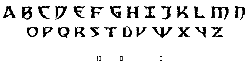SAMEDI font