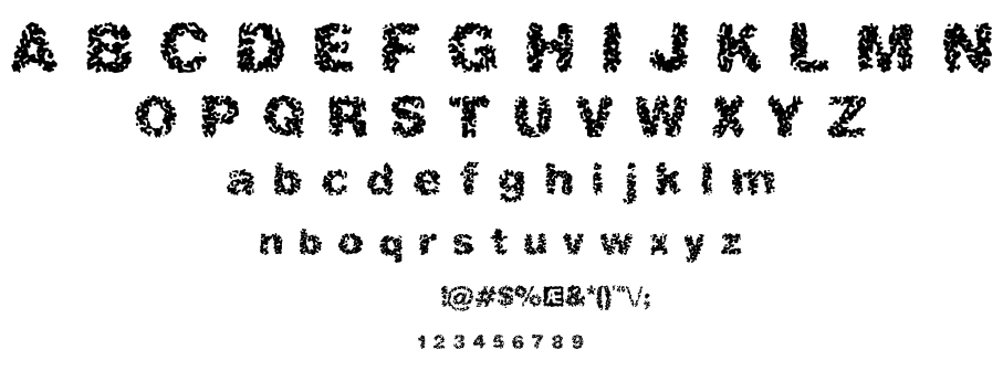 Spastic BRK font