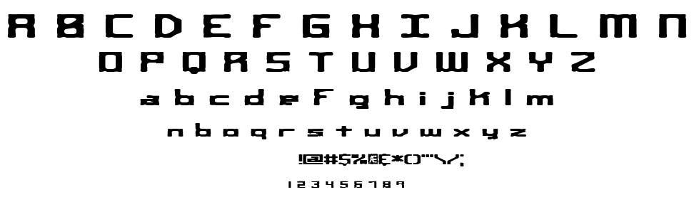 Square Route BRK font