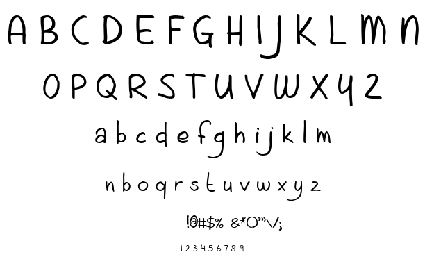 Aint Nothing Fancy font