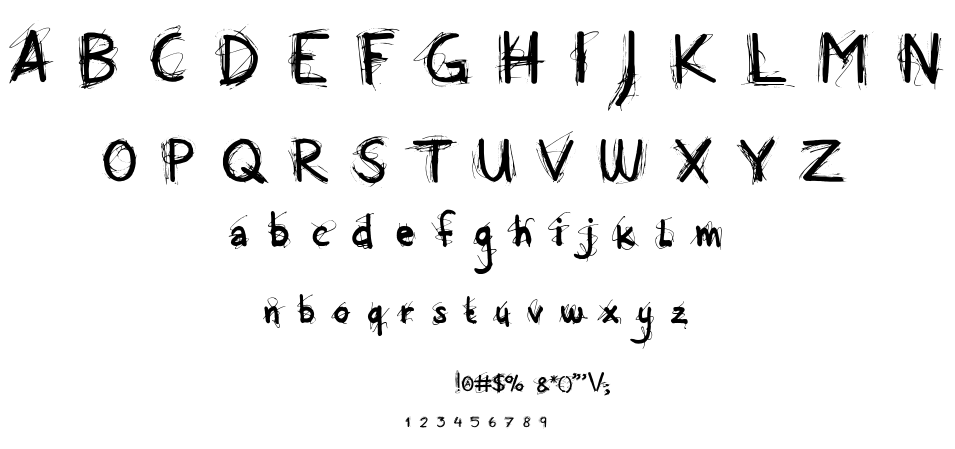 All Over Again font