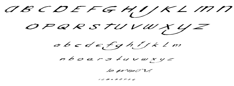Antisocial Behaviour font