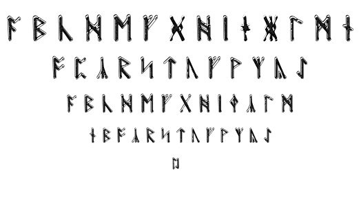 Beowulf Runic font