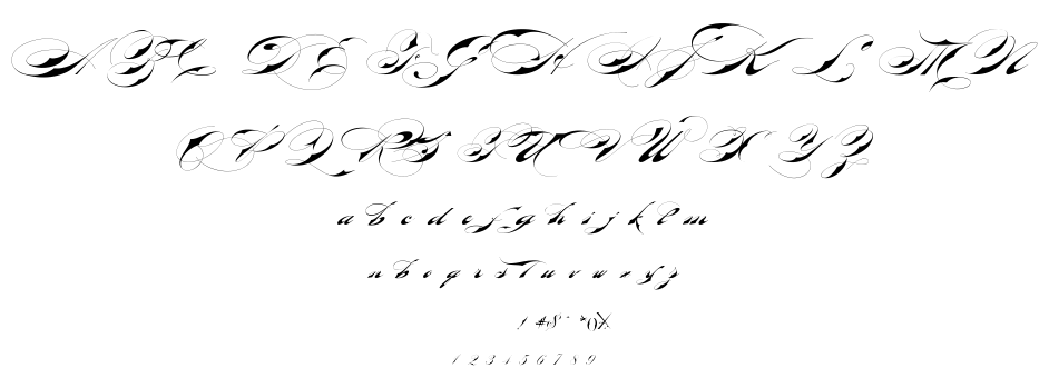 Bradstone-Parker Script font