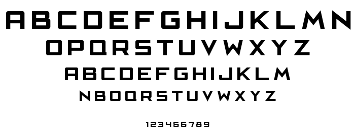 Cafe Nero M54 font