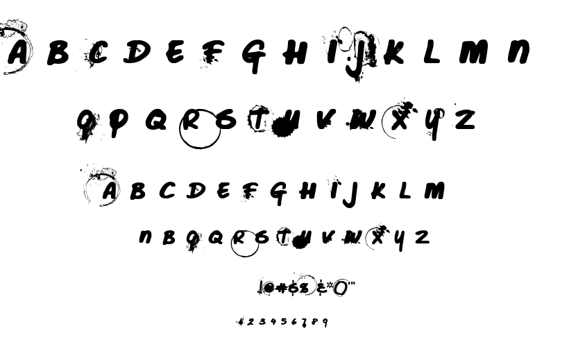 Caffeine Blackout font