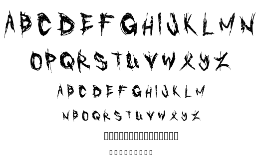 Cannibal font