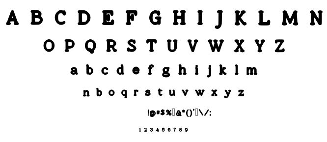 Cobera font