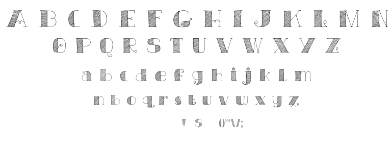 DK Carte Blanche font