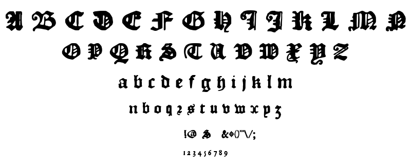 DK Courant font