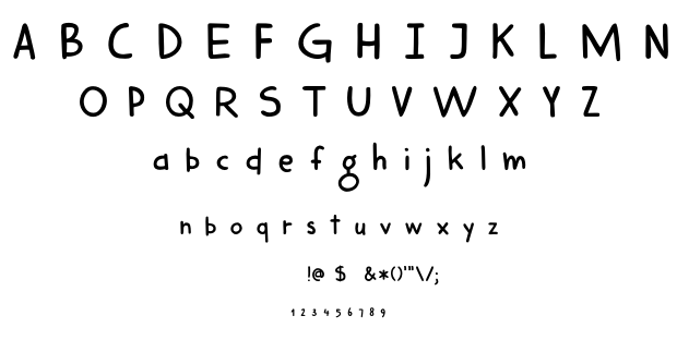 DK Harimau font