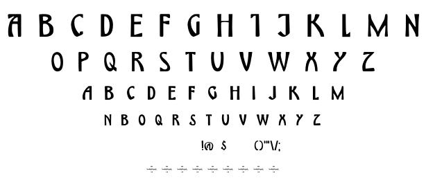 DK Himmelblau font