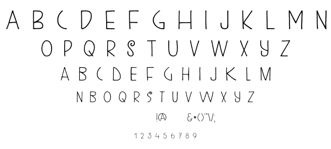 DK Kunstschau font