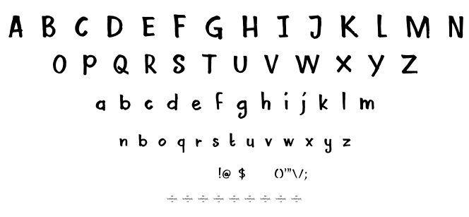 DK Mama Bear font