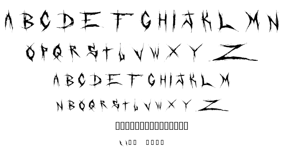 Dead Bitch font