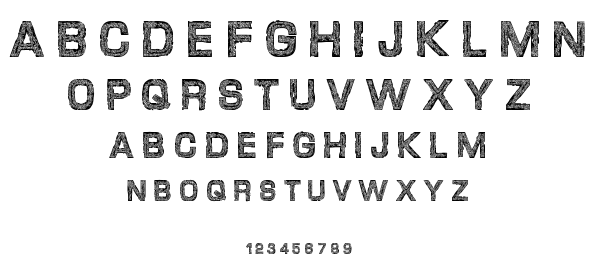 Desgarvuda font