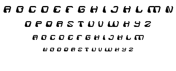 electro magnet font