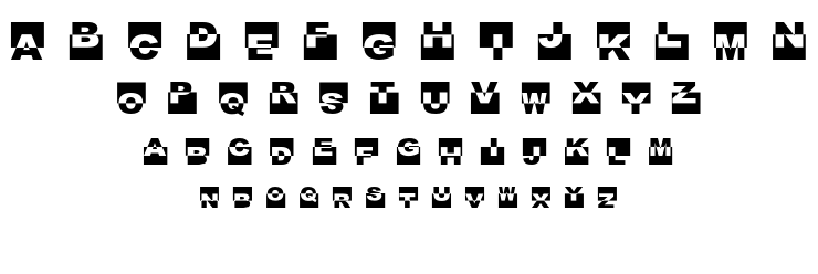FE Black Box font