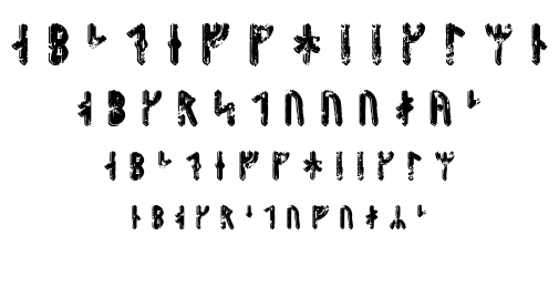 Fenrir Runic font