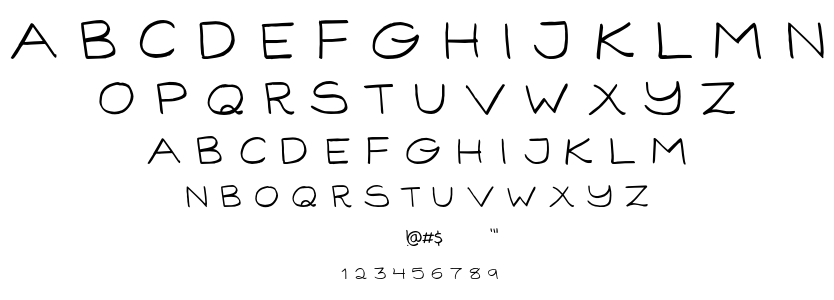 Gorilla Comix font