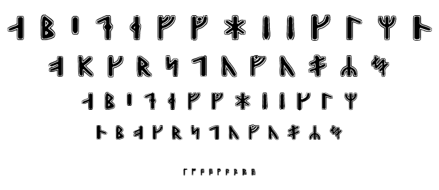 Gunnar Runic font
