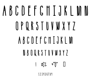 Ice Cream Sandwich font
