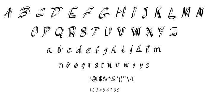 Its beautiful font