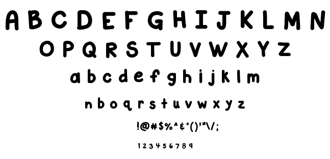 KB Cloudy Day font