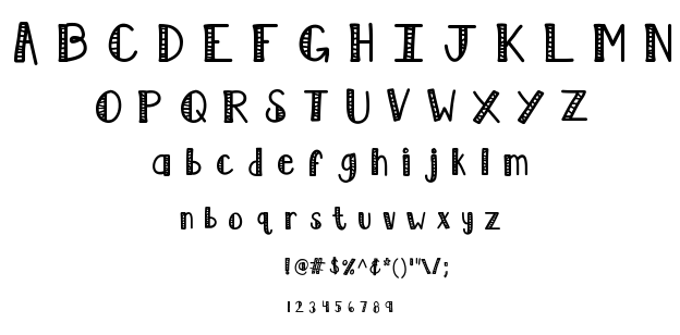 KB LimeLight font
