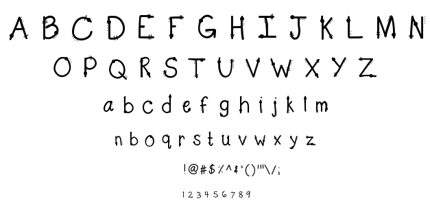 KB Peppy font