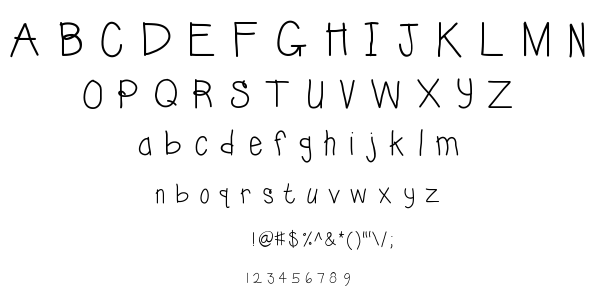 KB Sunshine font