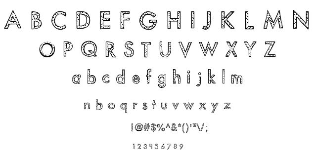 KB You’ve Been Spotted font