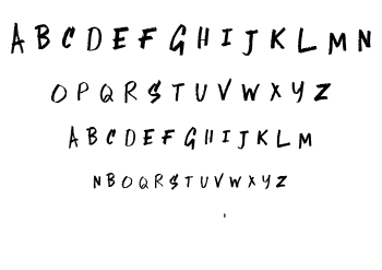 Lost in the Sound font