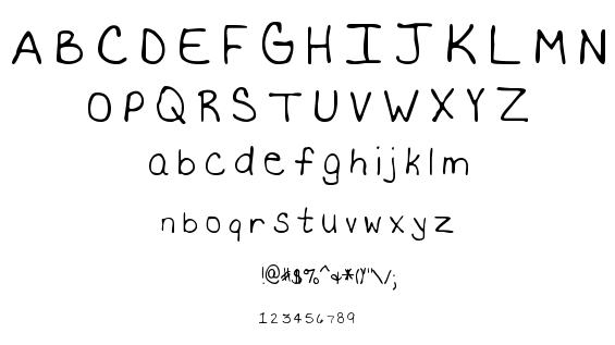 MTF Becki font